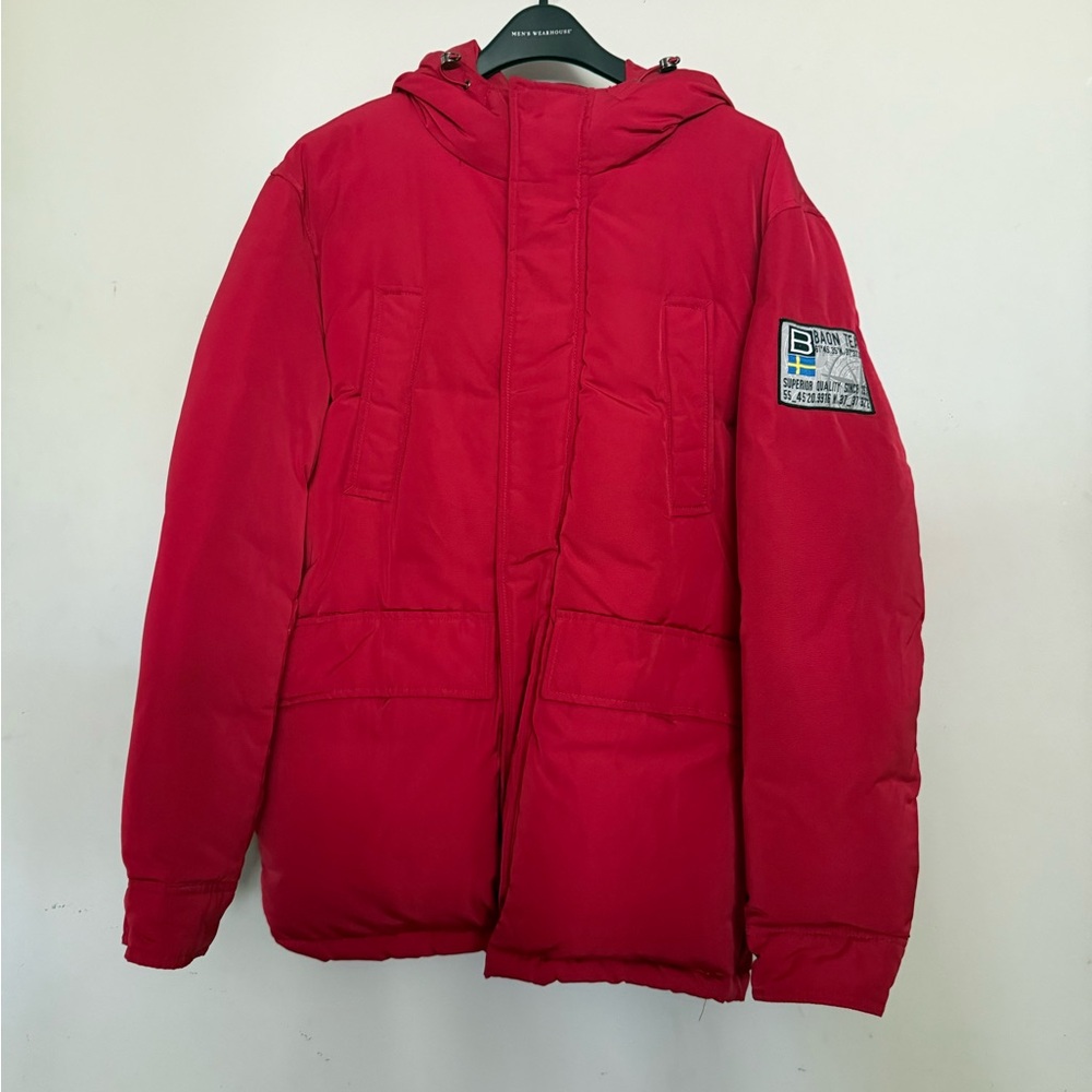 BAON Hooded Jacket with natural down